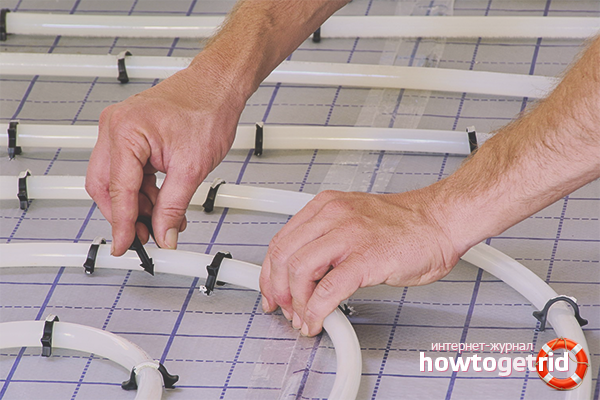 Водно подово отопление