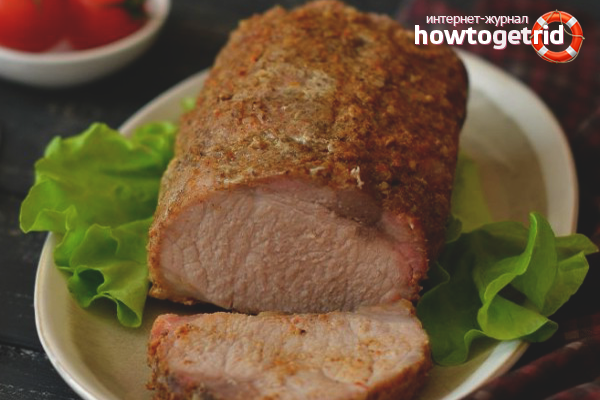 Печена шунка с джинджифил