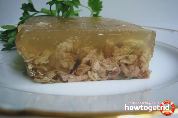 Как да се определи желе с желатин