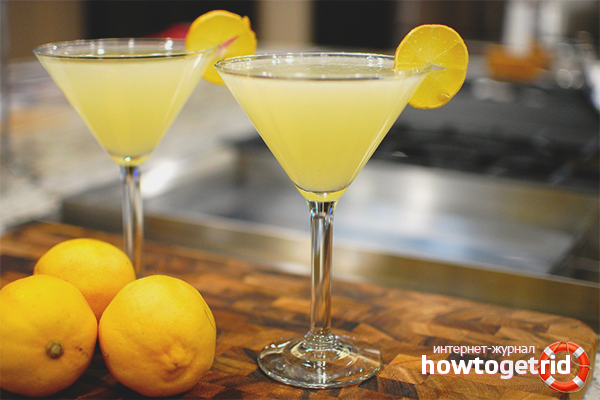 Коктейли с лимончело