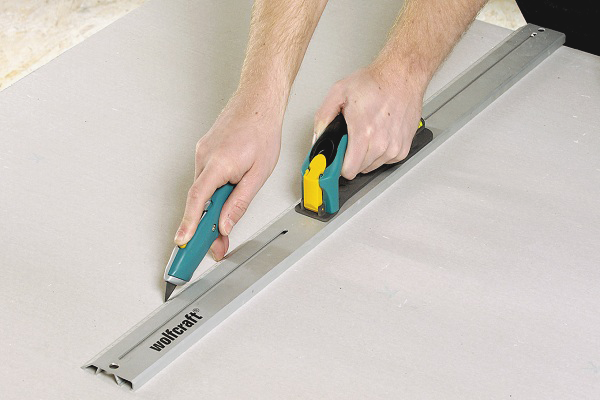 Как да режем гипсокартон