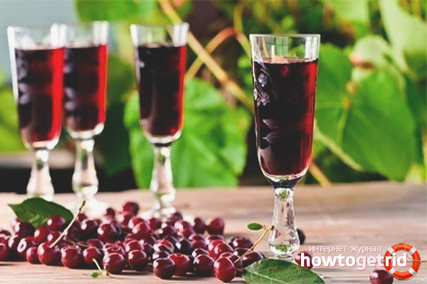 Замразено черешово наливане