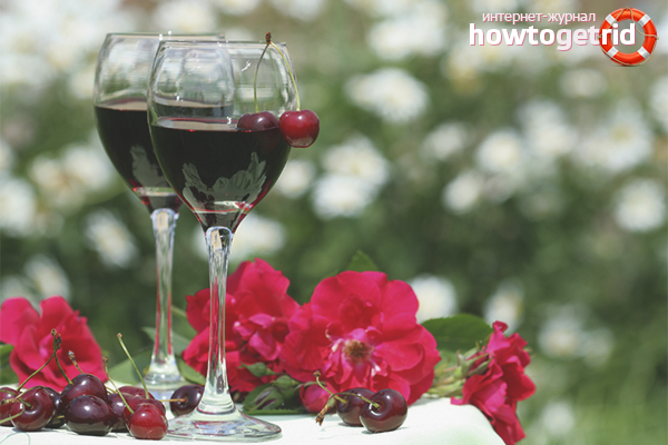 Черешният ликьор в бавната готварска печка