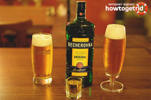 Как да пием Becherovka с бира