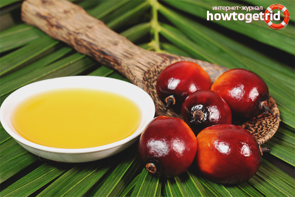 Използване на палмово масло за косата в най-чиста форма