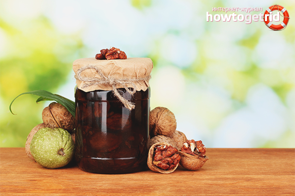 Класическо зелено орехово сладко