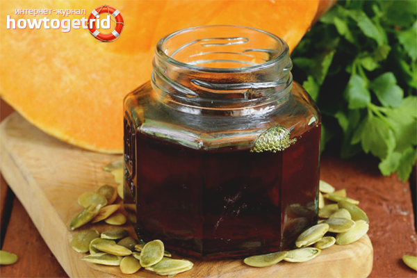 Тиквено масло за мазна коса