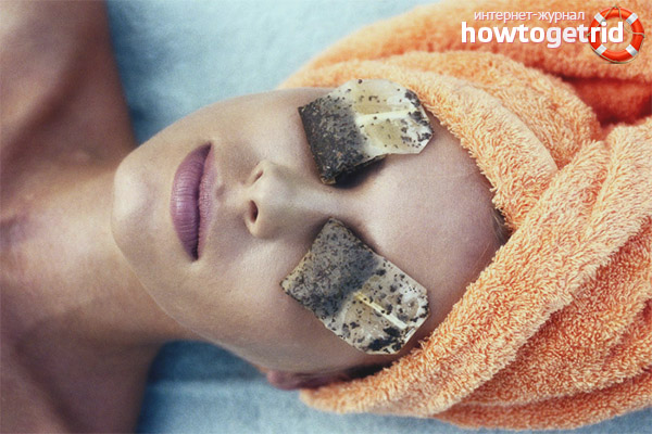 Народни средства за оток под очите