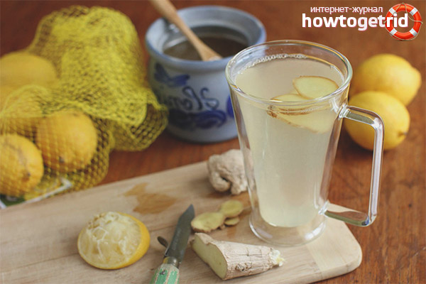 Лимон Джинджър Рецепти