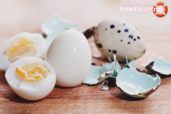 Колко яйца от пъдпъдъци се варят