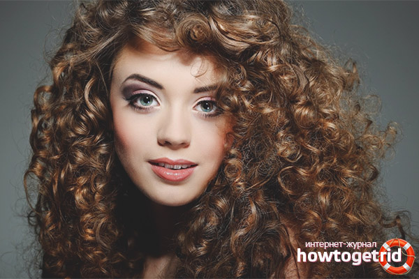 Грижа за къдрава коса