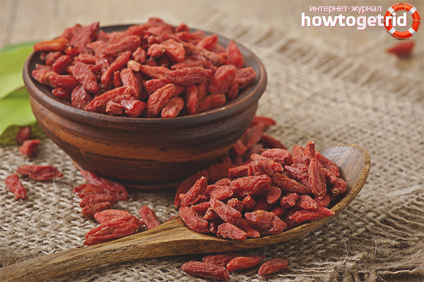 Ефектът на goji върху мъжете