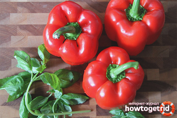 Противопоказания и увреждания на българския пипер