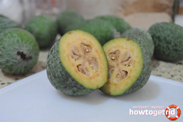 Увреждане на Feijoa при диабет